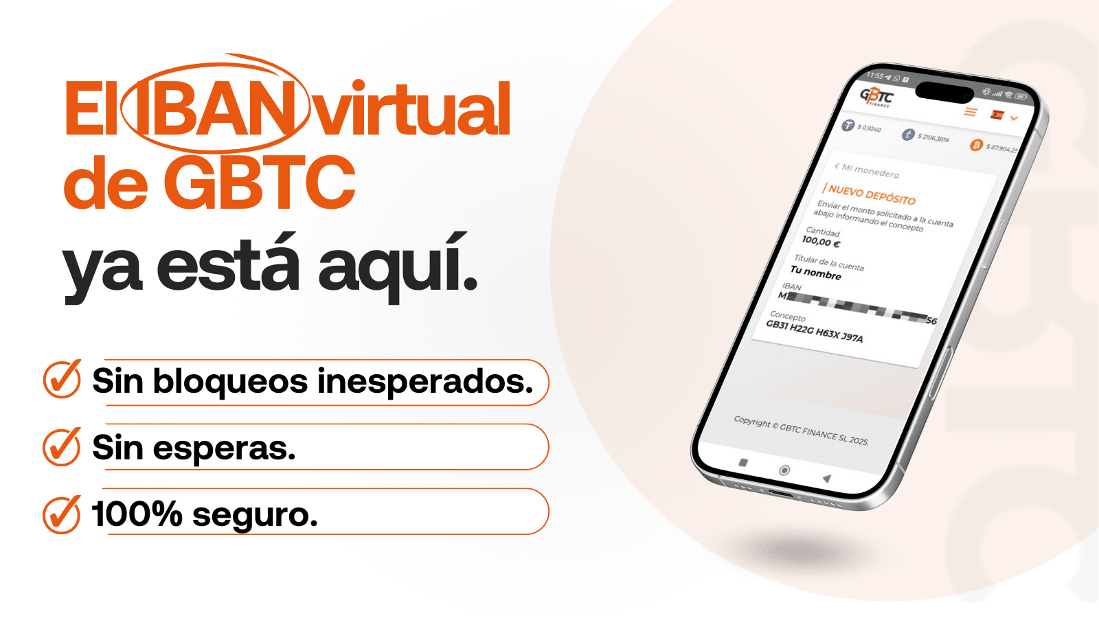 Iban virtual para hacer transacciones con criptomonedas sin bloqueos